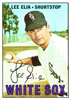 1967 Topps #406 Lee Elia DP