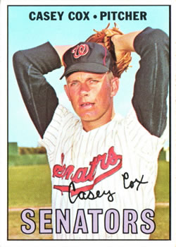 1967 Topps #414 Casey Cox