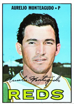 1967 Topps #453 Aurelio Monteagudo DP