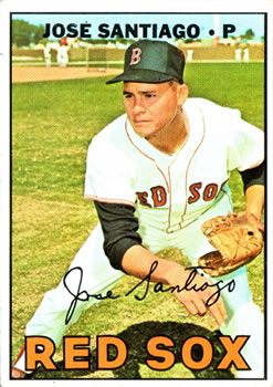 1967 Topps #473 Jose Santiago