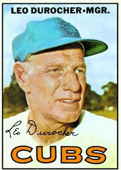 1967 Topps #481 Leo Durocher MG