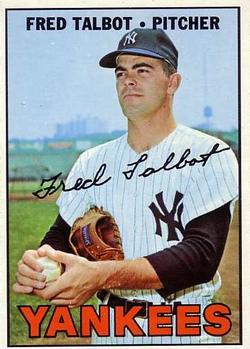1967 Topps #517 Fred Talbot
