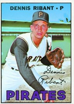 1967 Topps #527 Dennis Ribant