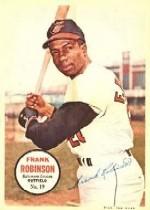 1967 Topps Posters Inserts #19 Frank Robinson
