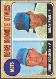 1968 O-Pee-Chee #177 N.Ryan/J.Koosman RC !