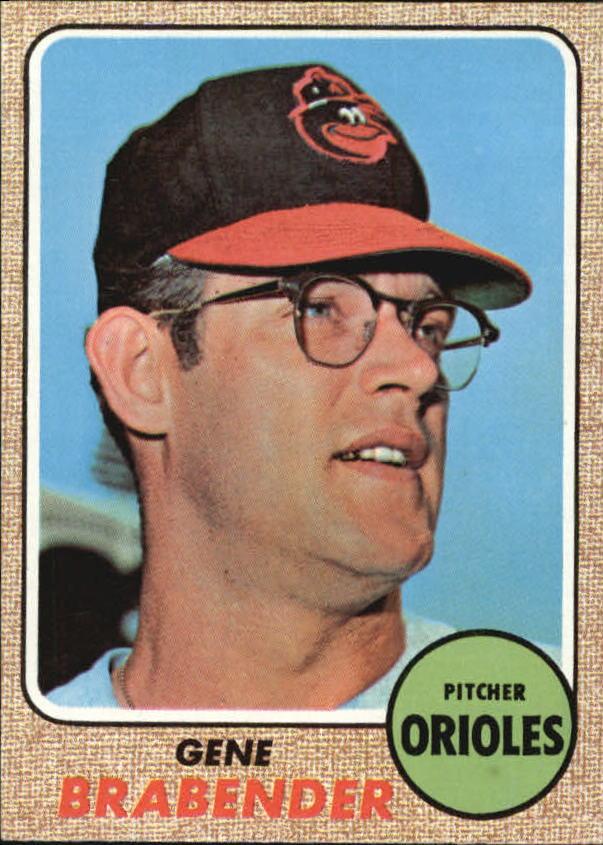 1968 Topps #163 Gene Brabender