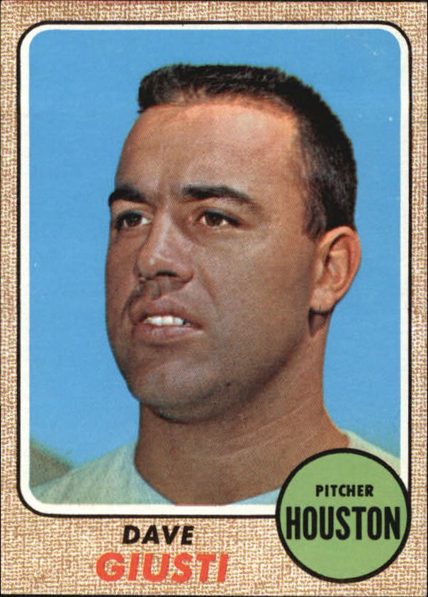 1968 Topps #182 Dave Giusti