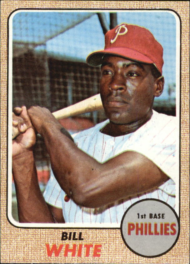 1968 Topps #190 Bill White