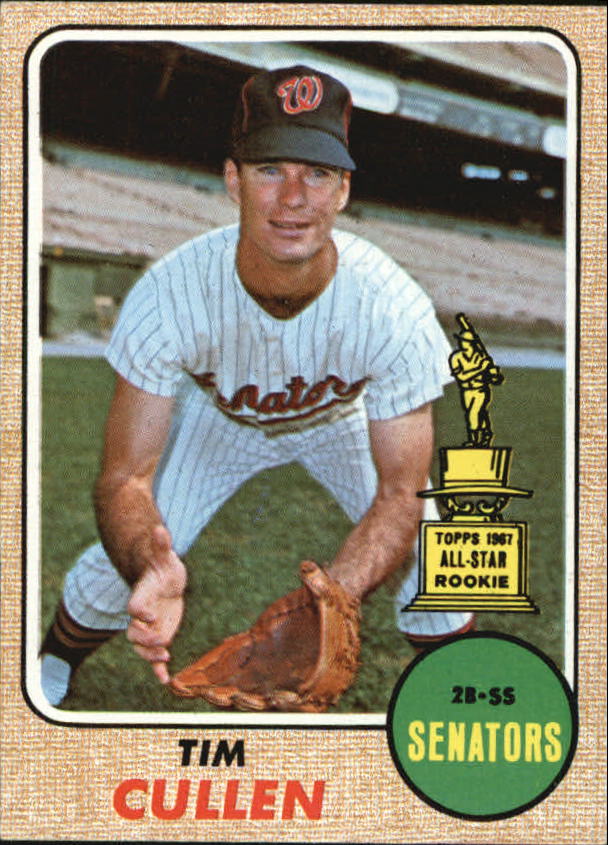 1968 Topps #209 Tim Cullen