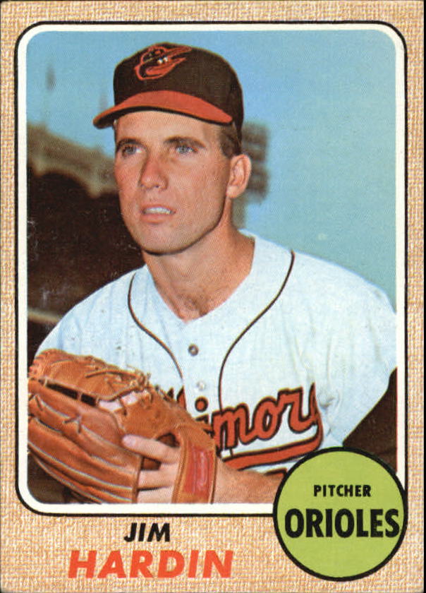 1968 Topps #222 Jim Hardin RC