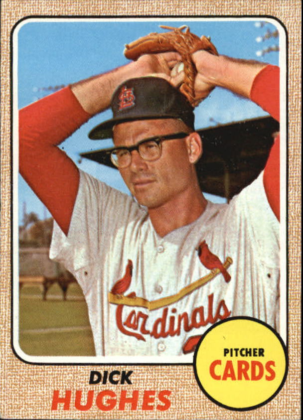 1968 Topps #253 Dick Hughes
