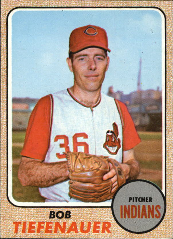 1968 Topps #269 Bob Tiefenauer