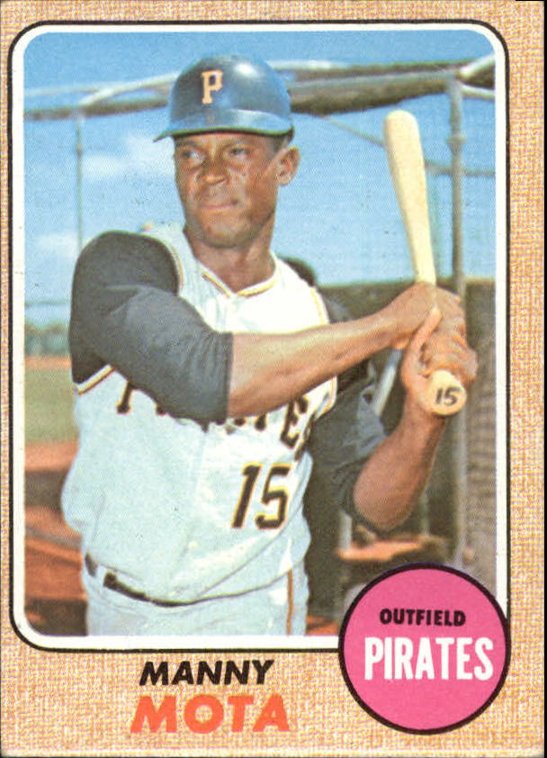 1968 Topps #325 Manny Mota