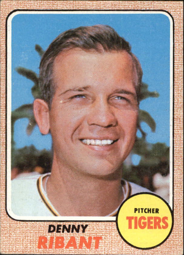 1968 Topps #326 Dennis Ribant