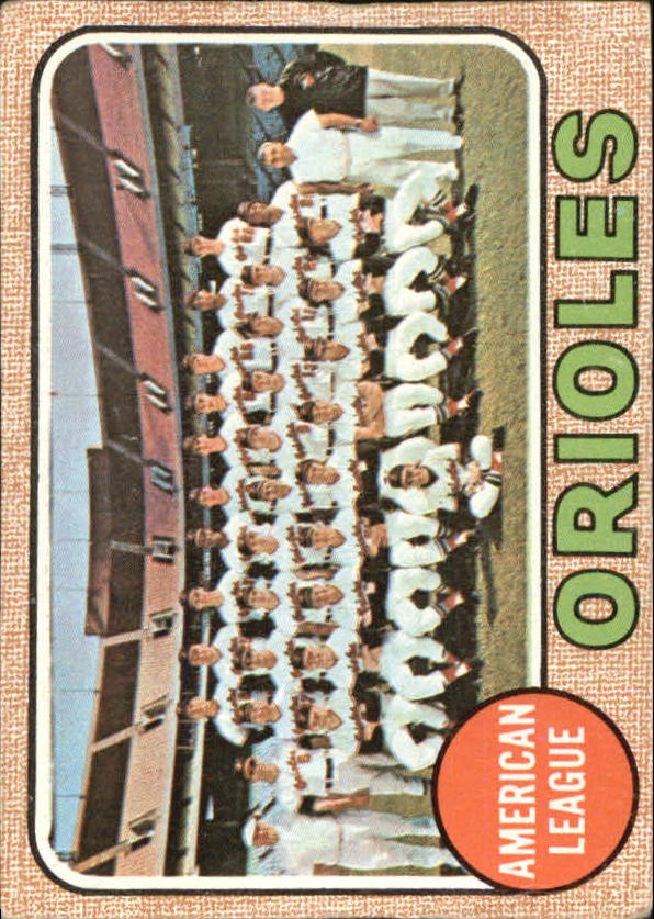 1968 Topps #334 Baltimore Orioles TC
