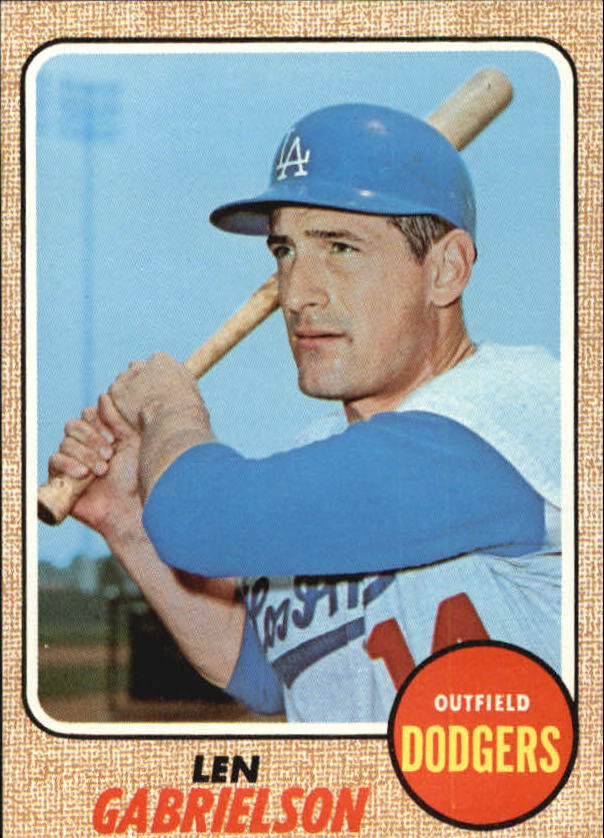 1968 Topps #357 Len Gabrielson