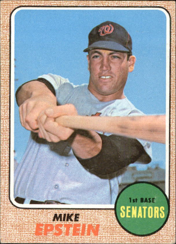 1968 Topps #358 Mike Epstein