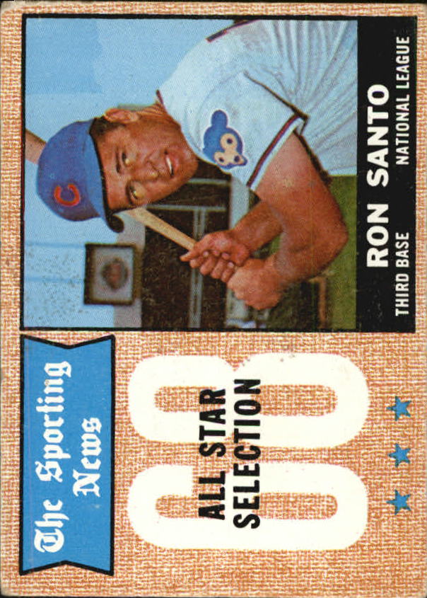 1968 Topps #366 Ron Santo AS