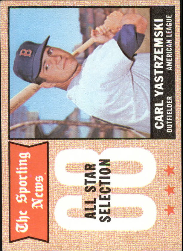 1968 Topps #369 Carl Yastrzemski AS