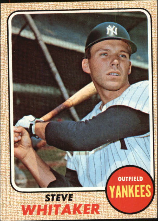 1968 Topps #383 Steve Whitaker
