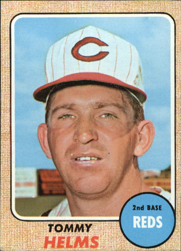 1968 Topps #405 Tommy Helms