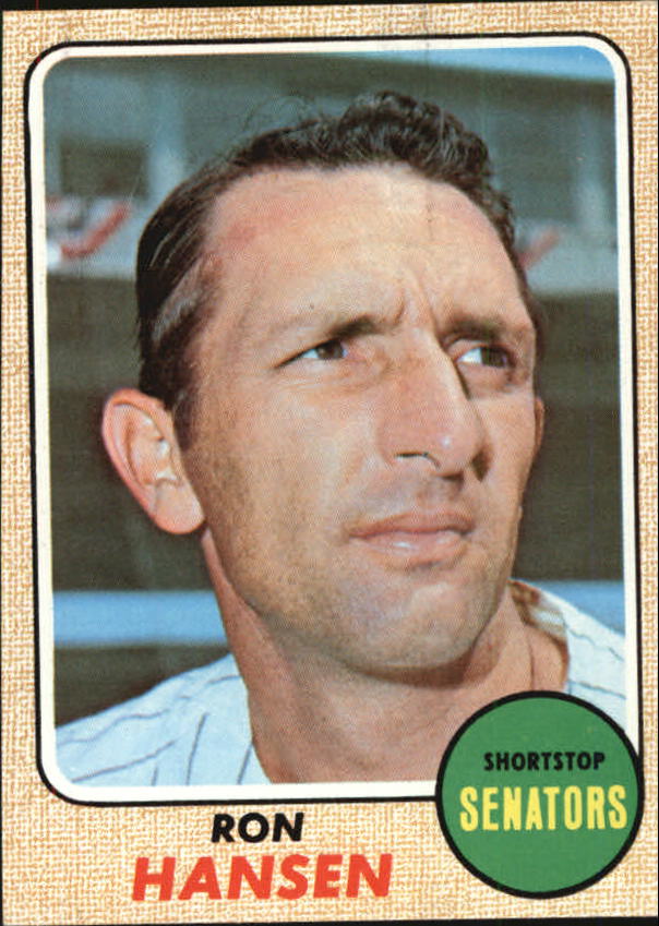 1968 Topps #411 Ron Hansen