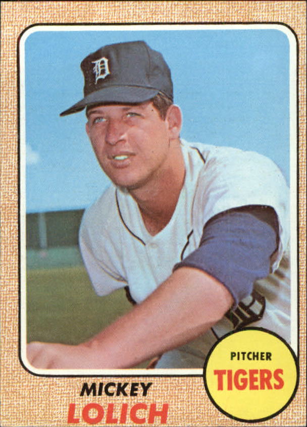 1968 Topps #414 Mickey Lolich