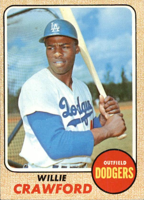 1968 Topps #417 Willie Crawford