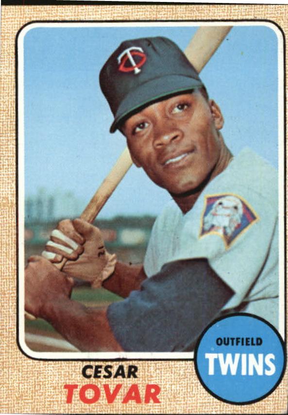 1968 Topps #420 Cesar Tovar
