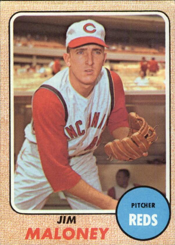 1968 Topps #425 Jim Maloney