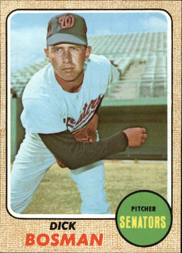 1968 Topps #442 Dick Bosman