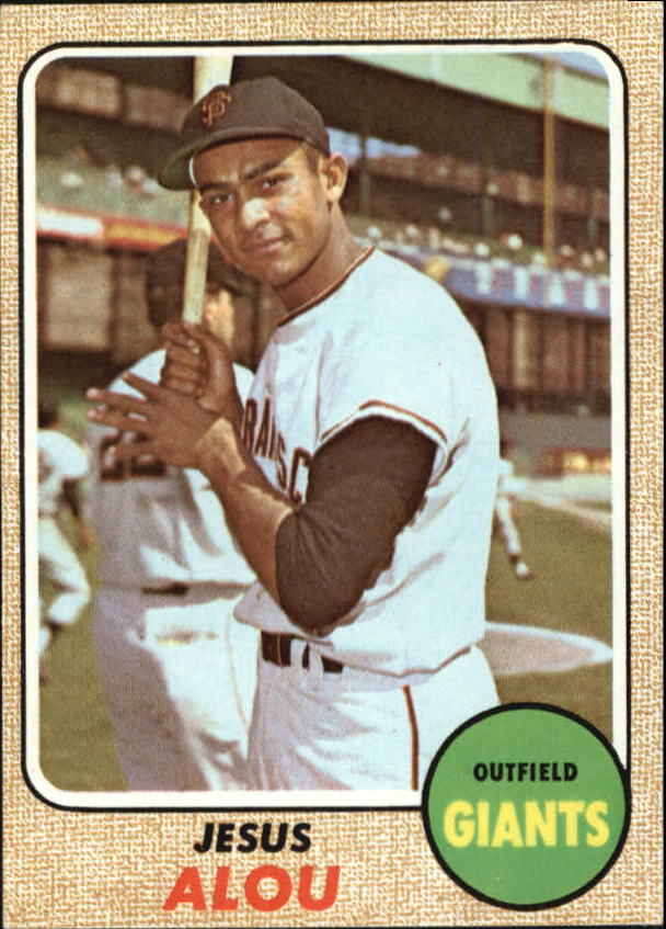 1968 Topps #452 Jesus Alou