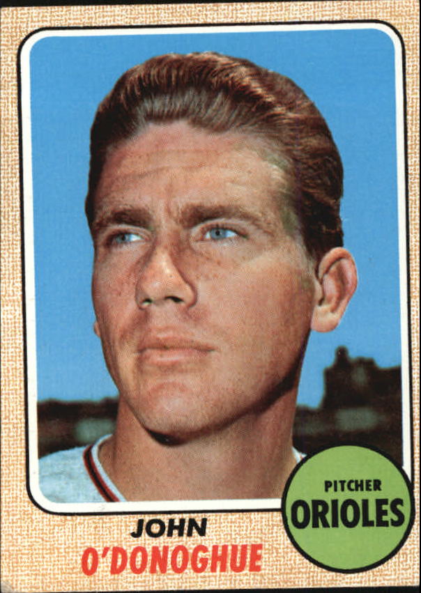 1968 Topps #456 John O'Donoghue