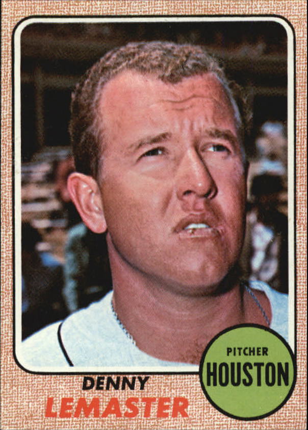 1968 Topps #491 Denny Lemaster