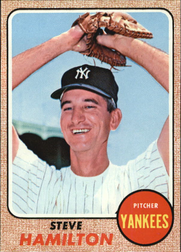1968 Topps #496 Steve Hamilton