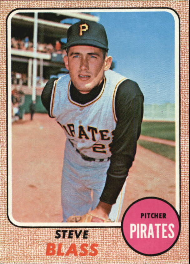 1968 Topps #499 Steve Blass