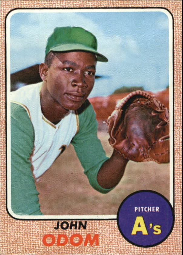 1968 Topps #501 John Odom