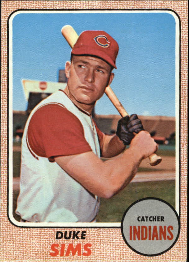 1968 Topps #508 Duke Sims