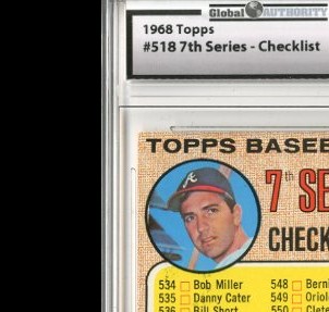 1968 Topps #518A Checklist 7 Clete Boyer ERR 539 is AL Rookies