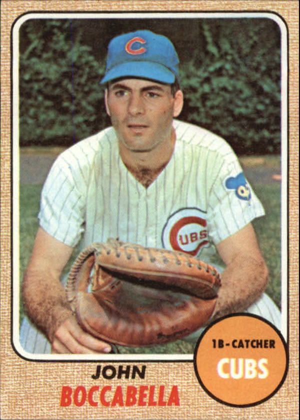 1968 Topps #542 John Boccabella