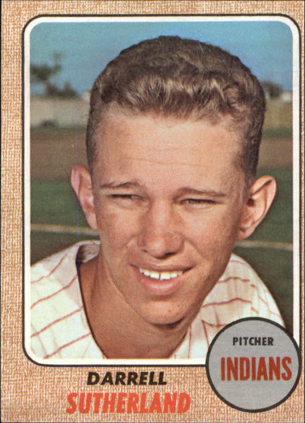 1968 Topps #551 Darrell Sutherland