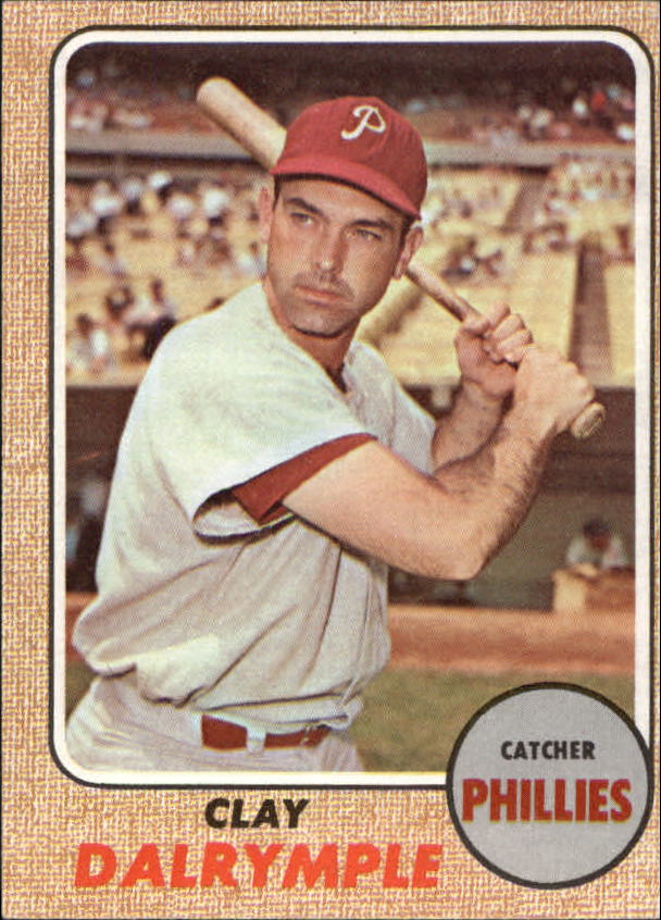 1968 Topps #567 Clay Dalrymple