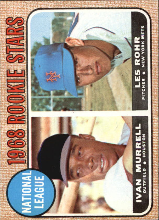 1968 Topps #569 Rookie Stars/Ivan Murrell RC/Les Rohr RC