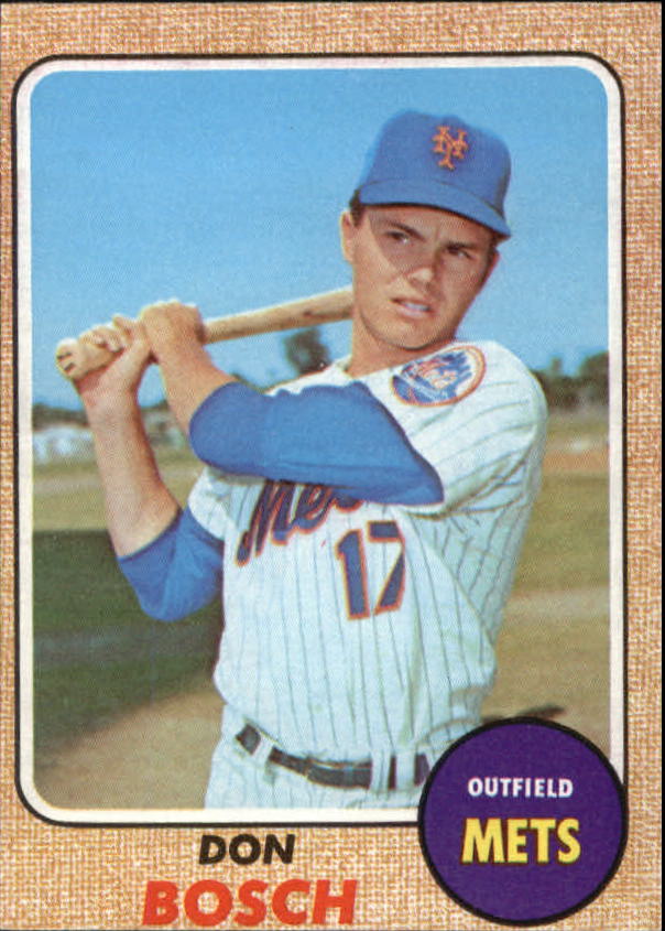 1968 Topps #572 Don Bosch RC