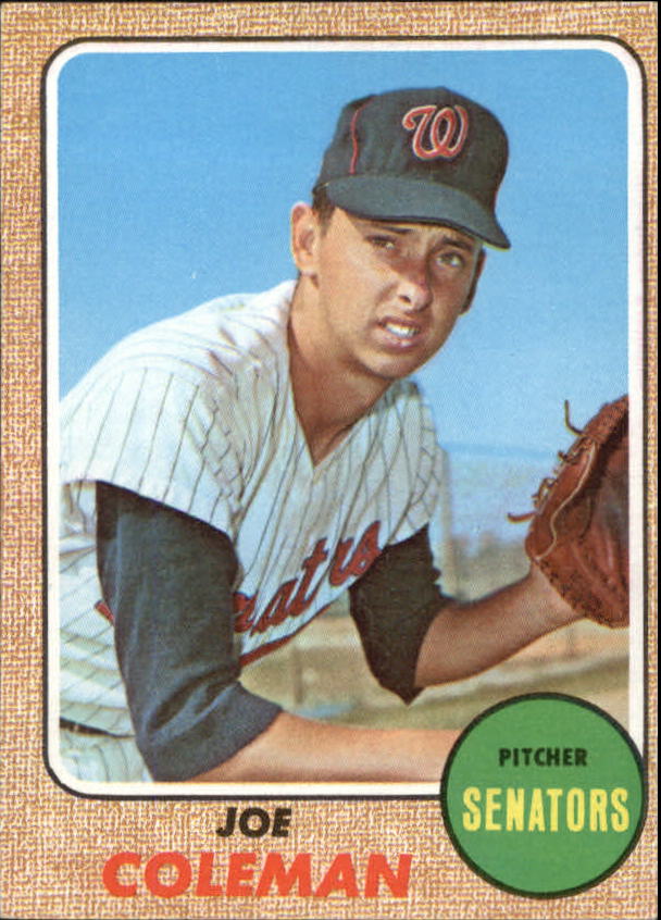 1968 Topps #573 Joe Coleman
