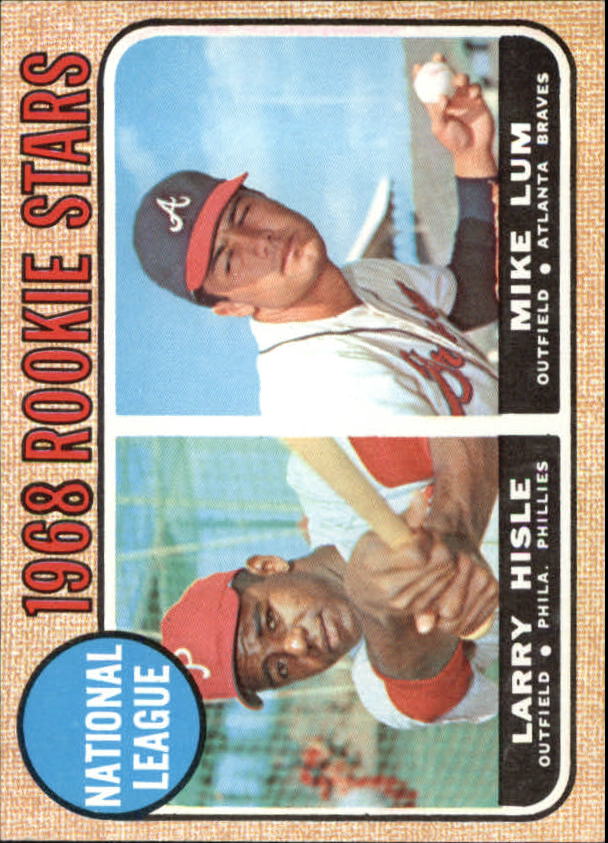 1968 Topps #579 Rookie Stars/Larry Hisle RC/Mike Lum RC
