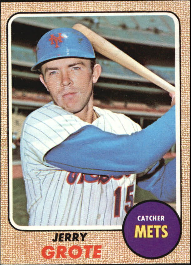 1968 Topps #582 Jerry Grote