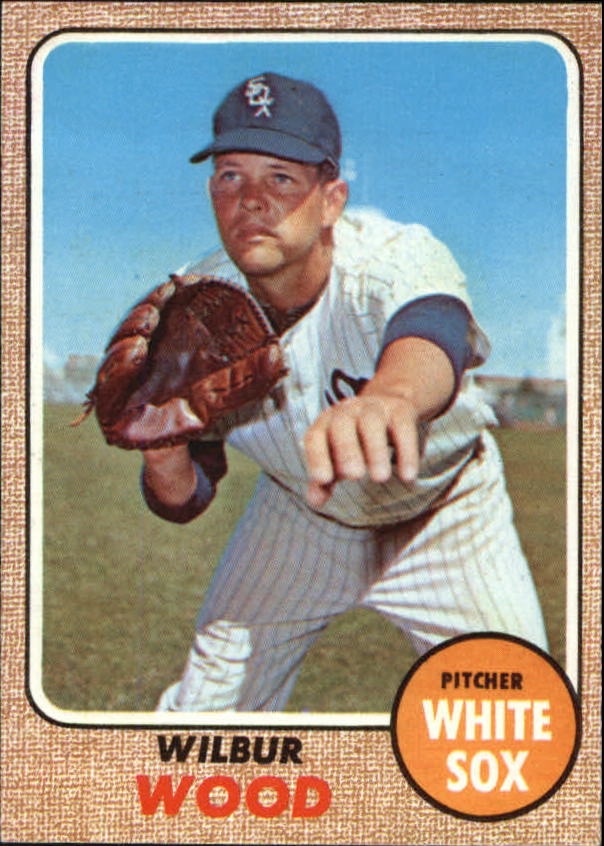 1968 Topps #585 Wilbur Wood