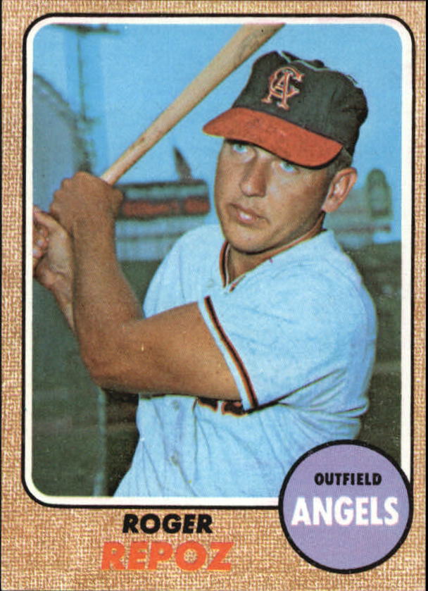 1968 Topps #587 Roger Repoz