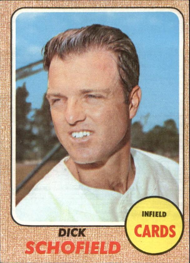 1968 Topps #588 Dick Schofield